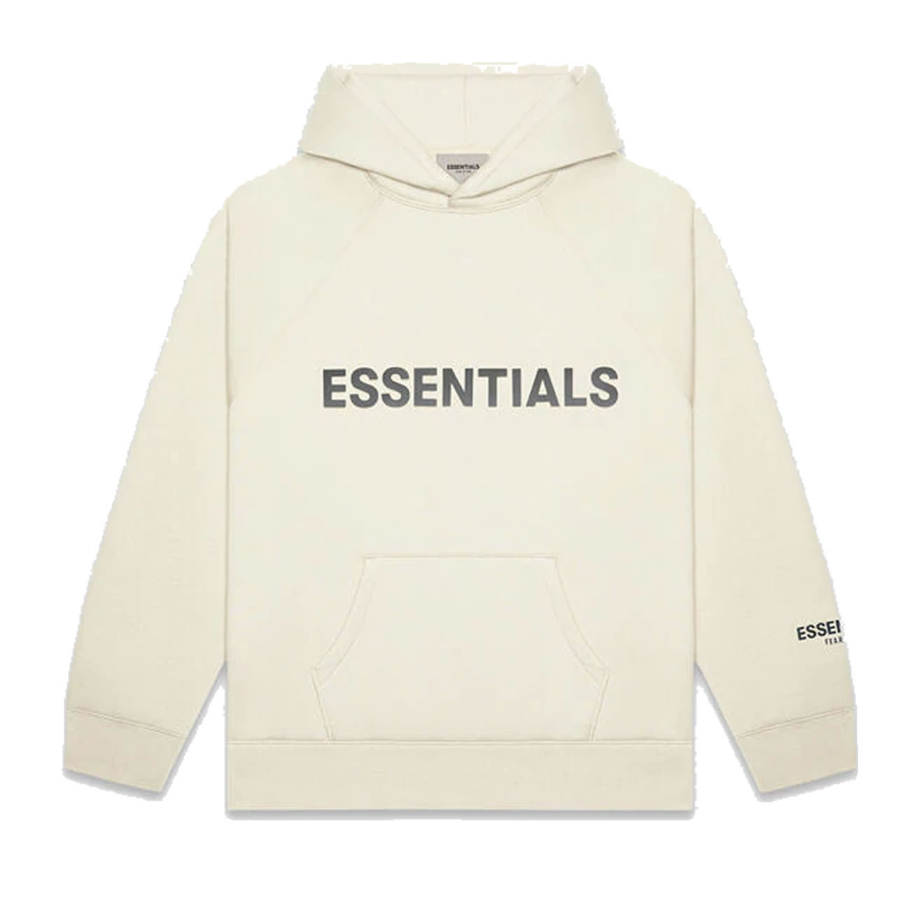 Fear Of God Essentials Pullover Hoodie Applique Logo Ss20 (3) - newkick.vip